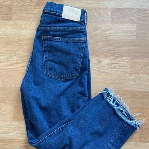 Everlane Way High Jeans 26 Regular (Cropped)